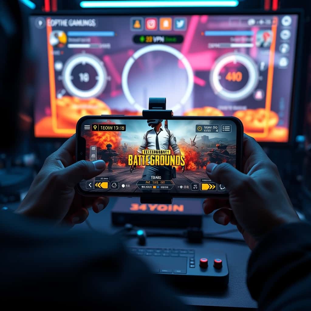 کاهش پینگ در PUBG Mobile